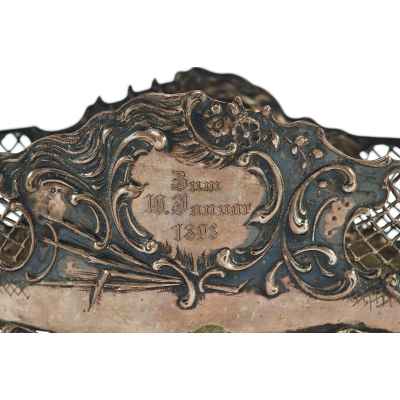 Фруктовница в стиле нео-рококо Вена, Австро-Венгрия 1897-1898 гг