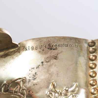 Ваза для фруктов.  Bruckmann & Sons. Bruckmann & Sons. Германия конец XIX века