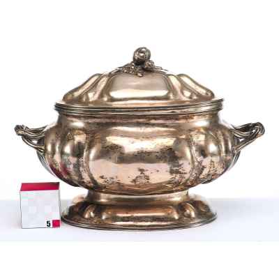 Супница серебро 800 Франция конец XVIII в