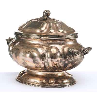 Супница серебро 800 Франция конец XVIII в