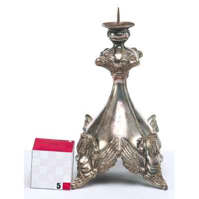 Подсвечник с пегасами Европа Последняя четверть XIX века