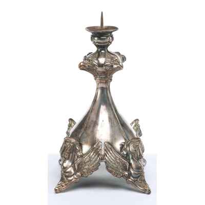 Подсвечник с пегасами Европа Последняя четверть XIX века