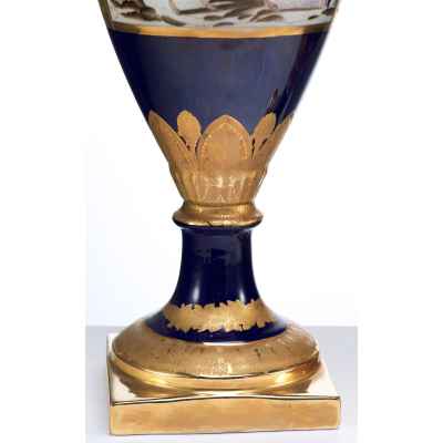 Вазы парные «Наполеон на перевале Сен — Бернар». Западная Европа ХХ век