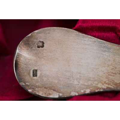 Набор столовых приборов Эгоист серебро 800 пр. Adolf Zimmer Австрия кон. XIX в. Вена, Австро-Венгрия конец XIX - начало XX вв