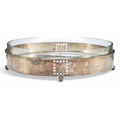 Ваза для фруктов в серебряной оправе Австро-Венгрия конец XIX— первая четверть XX вв