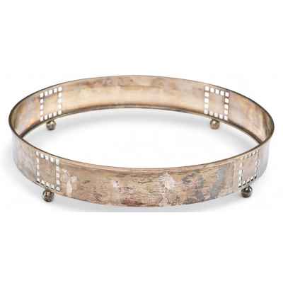 Ваза для фруктов в серебряной оправе Австро-Венгрия конец XIX— первая четверть XX вв