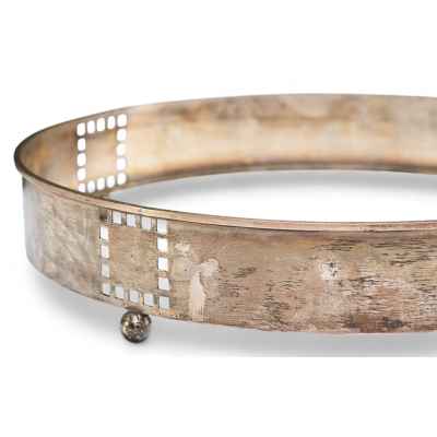 Ваза для фруктов в серебряной оправе Австро-Венгрия конец XIX— первая четверть XX вв