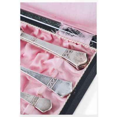 Набор столовых приборов Эгоист серебро 800 пр. Австрия 1922-24 гг. Австрия 1922-1924 г