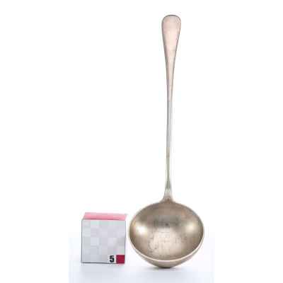 Поварешка черпак серебро 800 пр. Австрия 1866-1937 гг. 251 гр. Австрия 1866-1937 гг