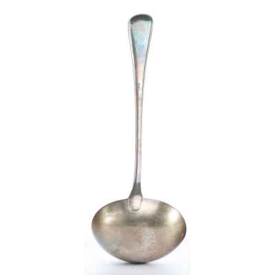 Поварешка черпак серебро 800 пр. Германия кон. XIX в. 223 гр. Германия после 1888 г