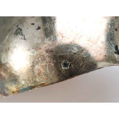 Серебряный Половник 800 пр. Вена нач. ХХ в. 187 гр. 31,5x8,3 см.  1872-1922 гг