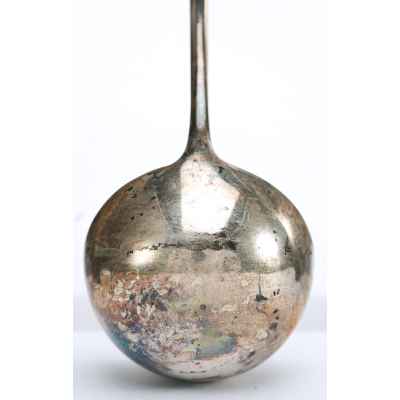 Серебряный Половник 800 пр. Вена нач. ХХ в. 187 гр. 31,5x8,3 см.  1872-1922 гг