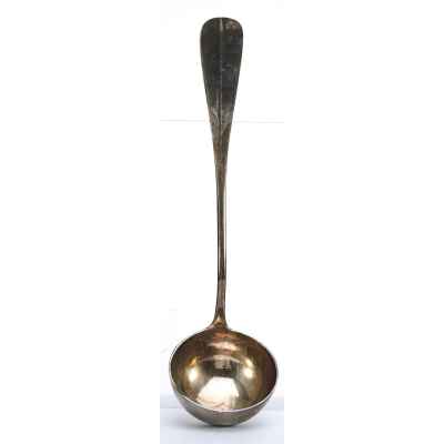 Серебряный Половник 800 пр. Вена нач. ХХ в. 187 гр. 31,5x8,3 см.  1872-1922 гг