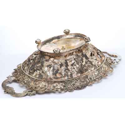 Сухарница «Виноград» Европа Конец XIX века