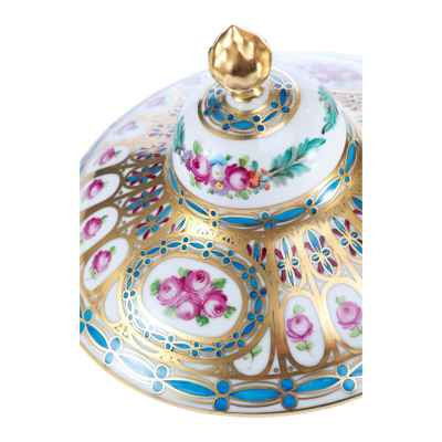 Ваза с крышкой ,Потсшаппель, Германия Потсшаппель, Германия после 1901 г