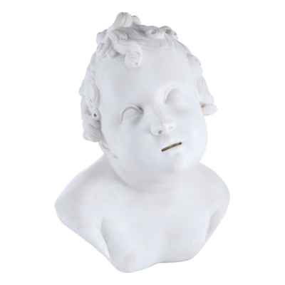 Скульптурный бюст «Ангелочек» Европа Конец XIX века