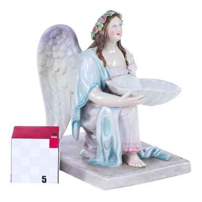 Ваза для визиток «Ангел» Плауэ, Германия Начало XX века