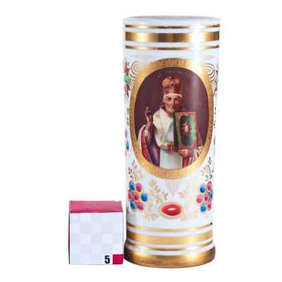 Подставка для свечи. Россия, частные заводы Конец XIX века