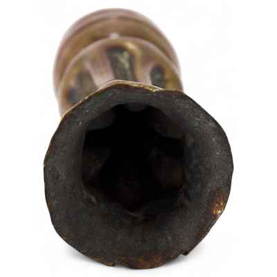 Ваза из гильзы от австрийского боевого снаряда для противотанкового ружья. Hirtenberger Patronen und Zundhuntchenfabrik, Австрия 1930-гг