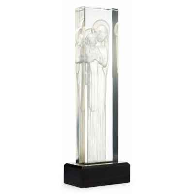 Стела Богоматерь с младенцем. фабрика Рене Лалика, Франция 1930-гг