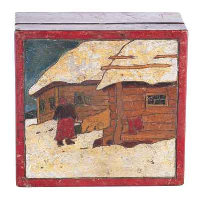 Шкатулка. Сергиев -Посад Начало XX века