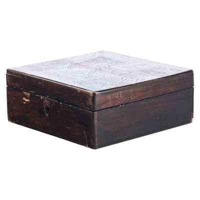 Шкатулка по иллюстрации Билибина «Жил-был царь ...». Сергиев-Посад начало ХХ века