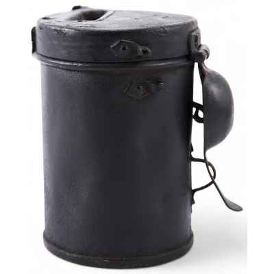 Кружка для пожертвований круглая малая. Тобольск XIX век