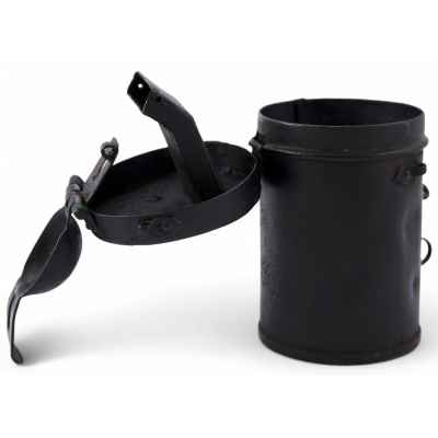 Кружка для пожертвований круглая малая. Тобольск XIX век