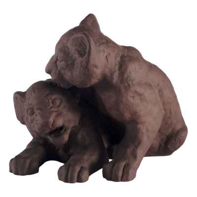 Скульптурная группа «Львята». Карлсруэ, Германия 1930-гг