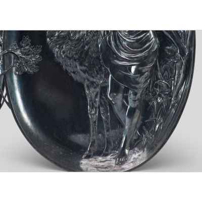 Парные декоративные панно «Диана-охотница» и «Источник». Европа Начало XX века