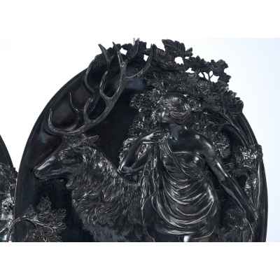 Парные декоративные панно «Диана-охотница» и «Источник». Европа Начало XX века