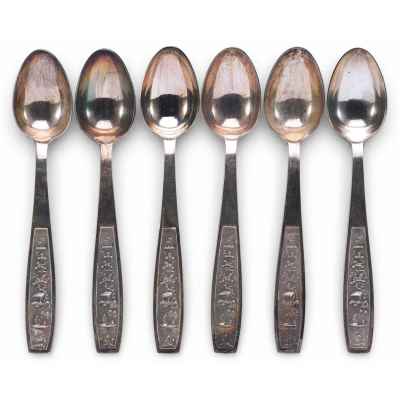 Набор чайных ложечек Вьетнам после 1945 г