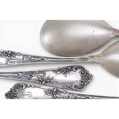 Набор ложечек Австро-Венгрия 1891-1901 гг