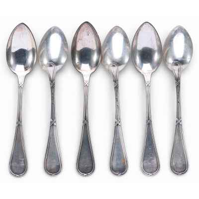 венская фабрика серебряных изделий Йозефа Клинкоша. Набор чайных ложек Вена, Австрия после 1922