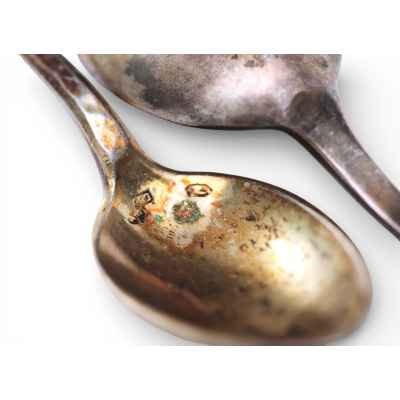 Набор из шести кофейных ложечек Вена, Австрия после 1922 г