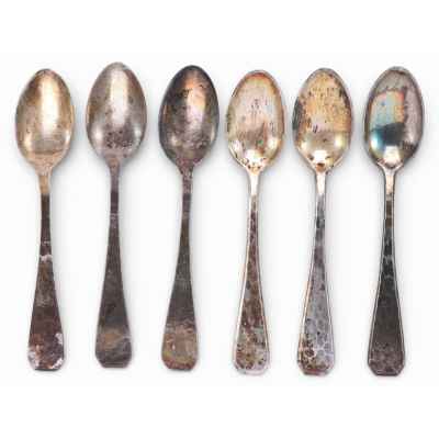 Набор из шести кофейных ложечек Вена, Австрия после 1922 г