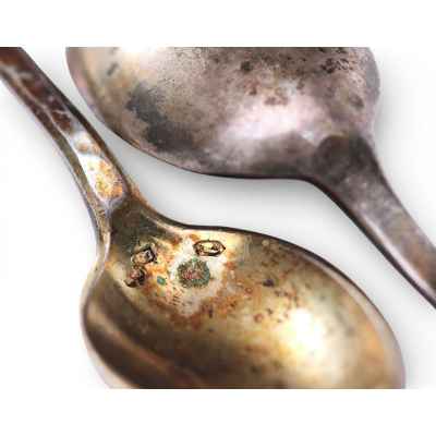 Набор из шести кофейных ложечек Вена, Австрия после 1922 г