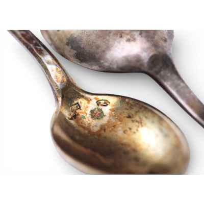 Набор из шести кофейных ложечек Вена, Австрия после 1922 г