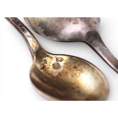 Набор из шести кофейных ложечек Вена, Австрия после 1922 г