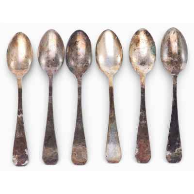 Набор из шести кофейных ложечек Вена, Австрия после 1922 г