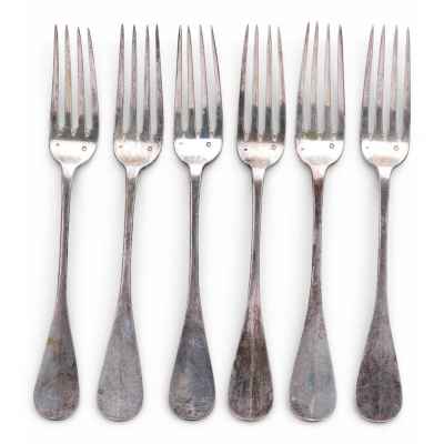 Набор столовых вилок Австро-Венгрия конец XIX - начало XX вв