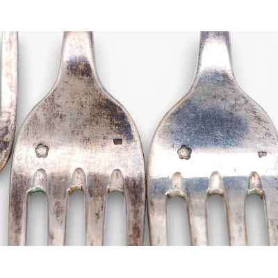 Набор столовых вилок Австро-Венгрия конец XIX - начало XX вв