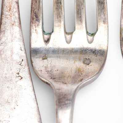 Набор столовых вилок Австро-Венгрия конец XIX - начало XX вв