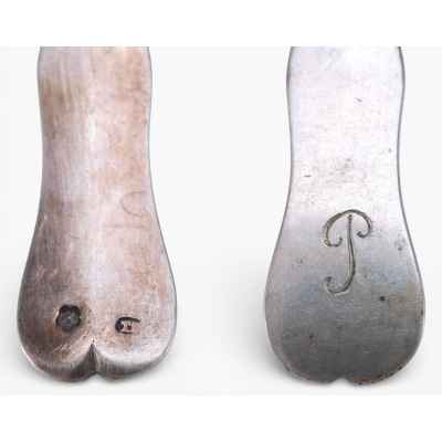 Набор чайных ложек. «TD»- клеймо производителя. Вена  (Австрия) 1867-1889 гг