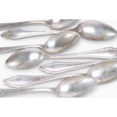 Набор чайных ложек, серебро, после 1922 г Вена, Австрия после 1922 г