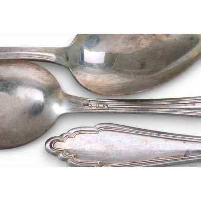 Набор чайных ложек, серебро, после 1922 г Вена, Австрия после 1922 г