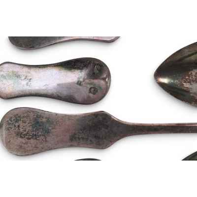 Набор чайных ложек. конец XIX в. Австро-Венгрия Конец XIX века