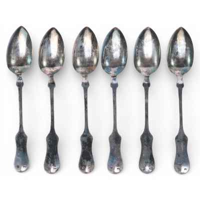 Набор чайных ложек. конец XIX в. Австро-Венгрия Конец XIX века