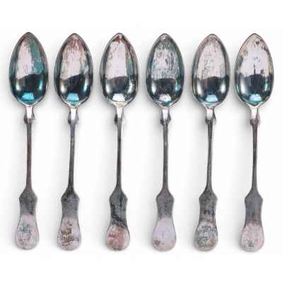 Набор чайных ложек. конец XIX в. Австро-Венгрия Конец XIX века