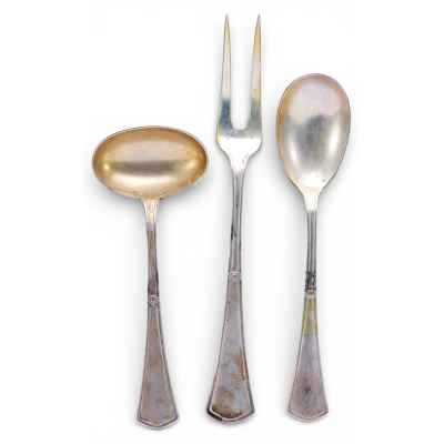 Набор столовых приборов. Австрия, 1872 гг. Австрия, Вена после 1872 г